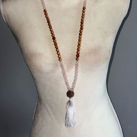 Anthropologie Bohemian Bead Lariat Necklace with Tassel! - Picture 1 of 8